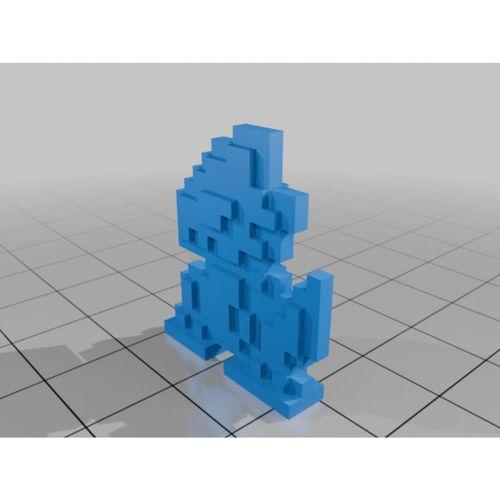 Pixel Monodramon Figürü – 3D Baskı Anime Model (Bu ürün Sadece Plastik parçadır - Almadan Önce Soru Sorabilirsiniz)