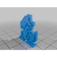 Pixel Monodramon Figürü – 3D Baskı Anime Model (Bu ürün Sadece Plastik parçadır - Almadan Önce Soru Sorabilirsiniz)