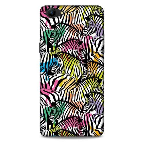 Animax Colorful Zebra Oppo A79 Kılıf Desenli Silikon