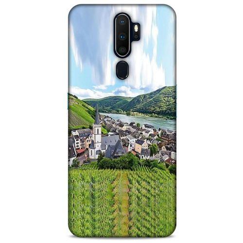 Oppo A9 2020 Kılıf Almanya (47) Crystal Flex Kılıf Hessen