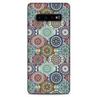 Ethnic Culture (54) Samsung Galaxy S10 Plus Kılıf Silikon Kapak Desenli