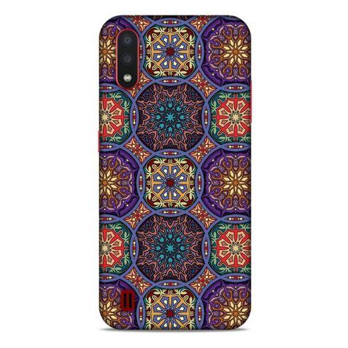 Ethnic Culture (14) Samsung Galaxy A01 Kılıf Silikon Kapak Desenli