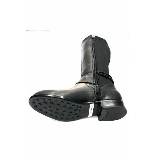 PUNTO 409032 Kadın Fermuarlı Riklalı Çizme