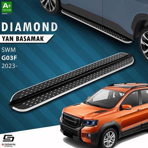 S-Dizayn SWM G03F Diamond Krom Yan Basamak 193 Cm 2023 Üzeri A+ Kalite