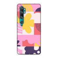 Xiaomi Mi Cc9 Pro Uyumlu Kılıf Insomnia (22) Tam Koruma Kılıfı Pembe Sarı