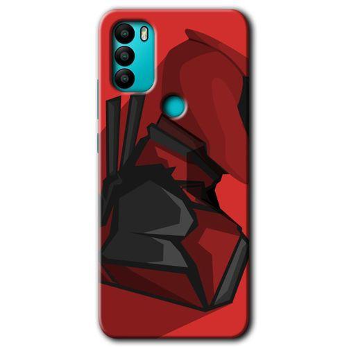 General Mobile GM 21 Plus HD Baskılı Kılıf + 9D Tam Ekran Koruyucu - DeadPool