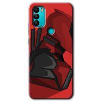 General Mobile GM 21 Plus HD Baskılı Kılıf + 9D Tam Ekran Koruyucu - DeadPool