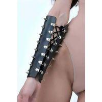 Çivi Detaylı Kol Takısı, Vücut Aksesuar Deri Harness - Brf1270