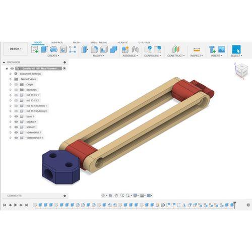 Creality K1 K1 Max Filament Kılavuzu (Bu ürün Sadece Plastik parçadır - Almadan Önce Soru Sorabilirsiniz)
