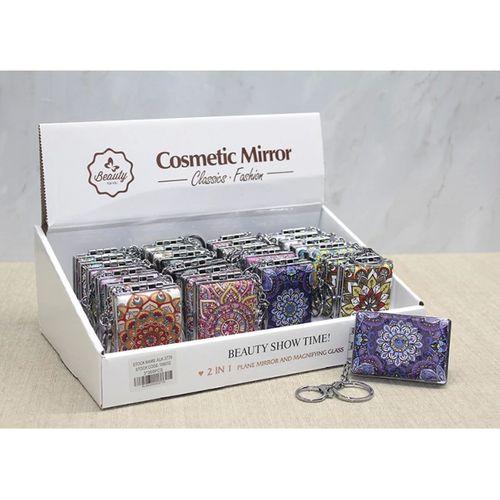 Taşlı El Aynası Anahtarlık