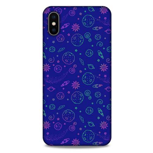 Spacex (36) Tema Glitter Kılıf Apple iPhone XS Max Kılıf