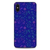 Spacex (36) Tema Glitter Kılıf Apple iPhone XS Max Kılıf
