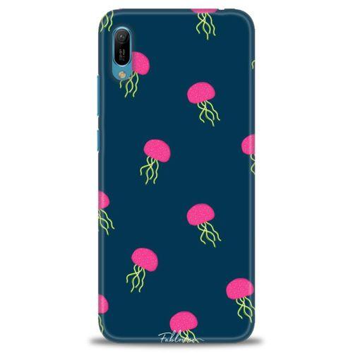 Huawei Y6 2019 Kılıf HD Baskılı Kılıf - Ahtapotlar + Tam Ekran Koruyucu