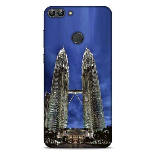 Huawei Psmart Kılıf Dünya Mimarisi (20) Koruyucu Kılıf Petronas Kuleleri Malezya