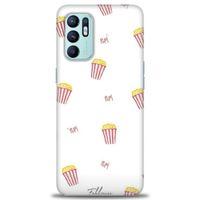 Oppo Reno 6 Kılıf HD Baskılı Kılıf - Pop + Tam Ekran Koruyucu