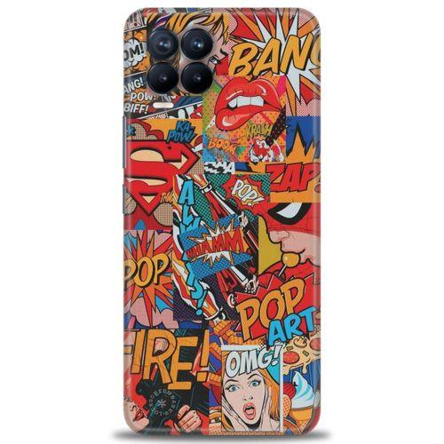 Realme 8 Pro Kılıf HD Baskılı Kılıf - Cartoons + Tam Ekran Koruyucu