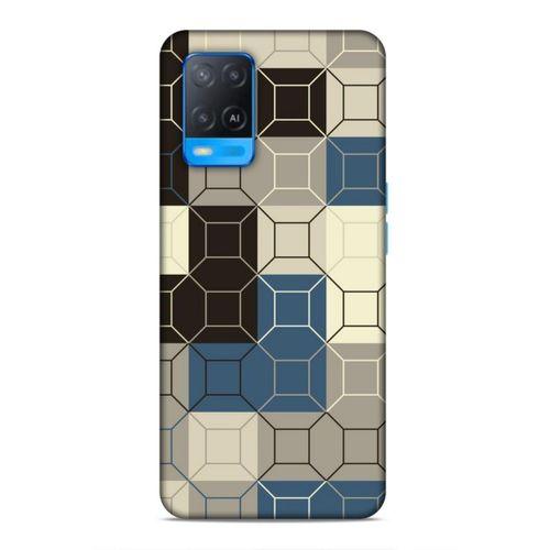 Oppo A54 4G Uyumlu Kılıf Insomnia (50) Shockproof Kılıf Kahve Siyah