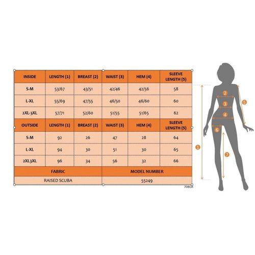 Kadın Uzun Kollu Yakalı Desenli Dalgıç Ceket Bluz Ve Pantolon üçlü Takım