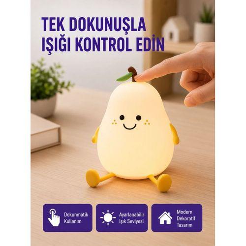 Dekoratif Armut Led Lamba Renk Ayarlı Şarj Edilebilir