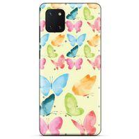 Animax Kelebek Suluboya Huawei Y5P Kılıf Desenli Silikon