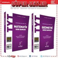 TYT Matematik ve Geometri Soru Bankası Seti 2 Kitap Karekök Yayınları