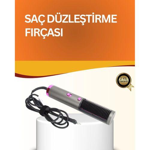 Çok Yönlü Kullanıma Uygun Saç Kurutma Ve Düzleştirme Fırçası