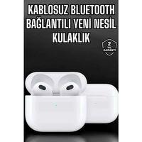 Bluetooth Kulaklık 3.nesil Kablosuz Uzun Pil Ömrü Dokunmatik Kontrol