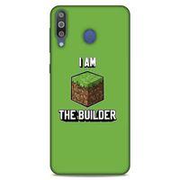 Lopard Samsung Galaxy M30 Uyumlu Kılıf PiXel (11) Tam Koruma The Builder