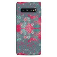 Samsung Galaxy S10 Kılıf Pastel Renkler (48) Bumper Kılıf Pembe Yeşil