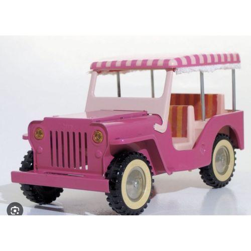 1965 Tonka Oyuncakları Polis Jeep 325 Çizgili Tavan (Bu ürün Sadece Plastik parçadır - Almadan Önce Soru Sorabilirsiniz)