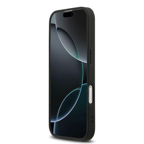 Apple iPhone 17 Kılıf DKNY Orjinal Lisanslı M-safe Şarj Özellikli 3D Yazılı Grid Pattern Kapak