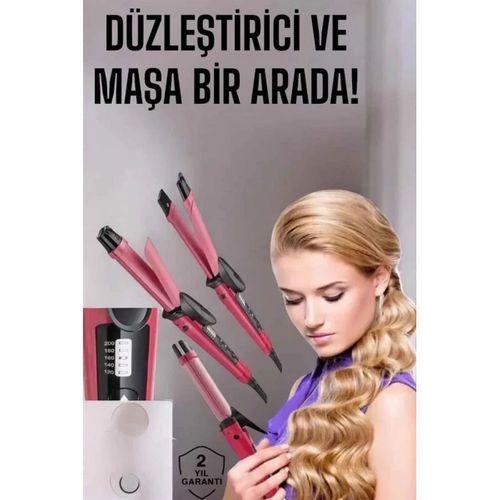 Saç Şekillendirici Düzleştirici Ve Maşa Isı Ayarlı