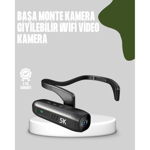 Başa Takılabilir 5k Spor Ve Vlog Kamerası