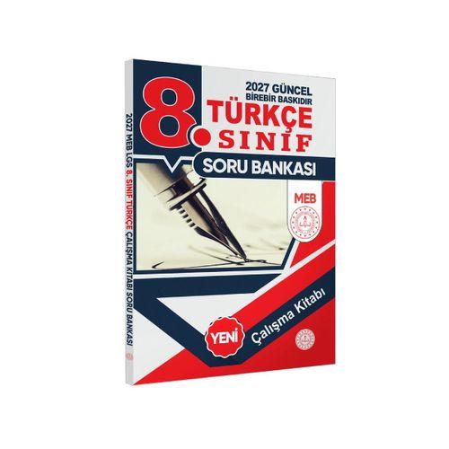 2027 8 Sınıf LGS Türkçe MEB Çalışma Kitabı Soru Bankası (Renkli Baskı A4 Boyutlu) BASKI ÜCRETİ