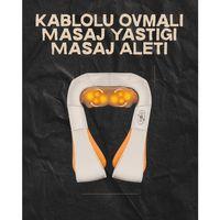 Ovmalı Isıtmalı Elektrikli Masaj Aleti – Boyun, Sırt, Bel, Omuz Ve Bacak İçin Profesyonel Masaj Aleti
