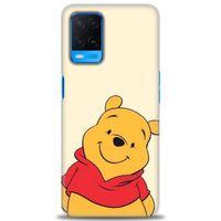 Oppo A54 Kılıf HD Baskılı Kılıf - Winnie the Pooh + Tam Ekran Koruyucu