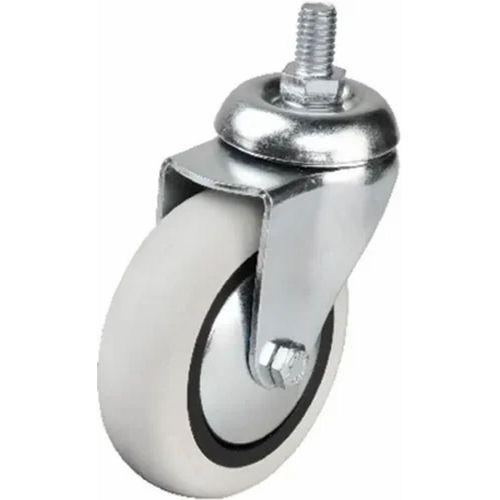 352 - 75x25 Mm Pvc Makaralı Vidalı Teker 4 Adet