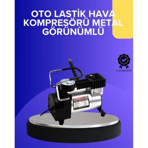 Metal Gövdeli Oto Lastik Hava Kompresörü 12v 140 Psı Hızlı Şişirme