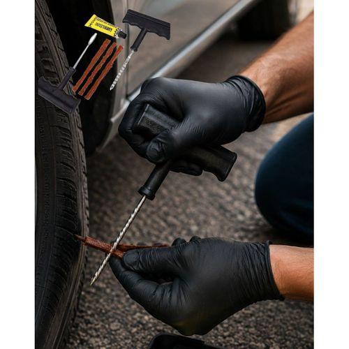 6 Parça Lastik Tamir Kiti Araç Ve Motosiklet İçin Acil Yol Seti