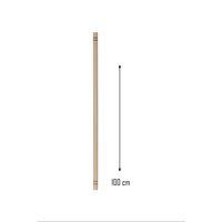 Ahşap 100 cm Hamur Açma Şekillendirme Oklavası Royaleks-56041