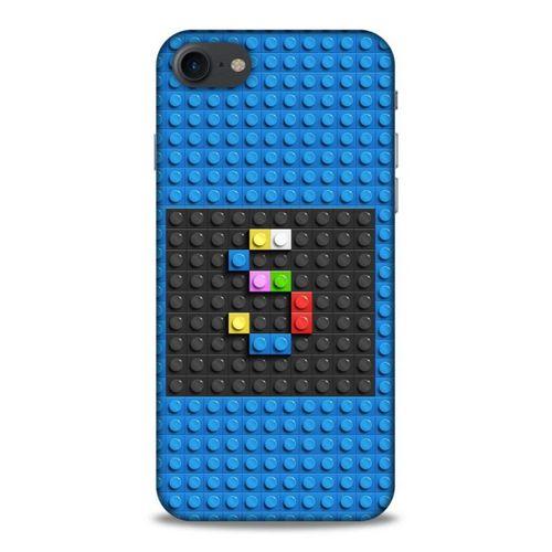 Lopard Apple Iphone 8 Uyumlu Kılıf BloX (30) Silicone Case S Harfi