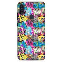 Graffitix (7) Desenli Silikon Kapak Samsung Galaxy M11 Kılıf