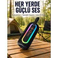 Renkli Led Işıklı Kablosuz Hoparlör Ip67 Sertifikalı Yeni Nesil