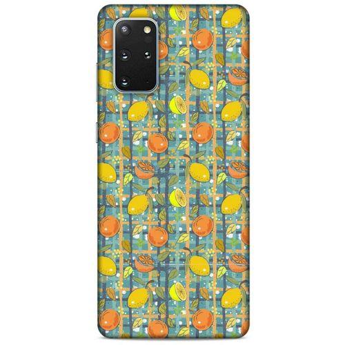 Frutix Turunç 06 Samsung Galaxy S20 Plus Kılıf Desenli Silikon