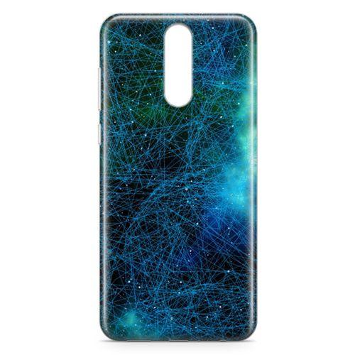 Huawei Mate 10 Lite Kılıf Internet Galaxy Arka Kapak Koruma Desenli Full Koruyucu