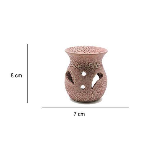 Kabartma Desenli Seramik Buhurdanlık