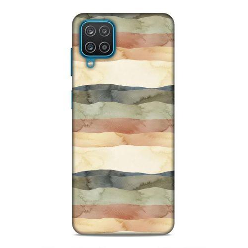 Samsung Galaxy A12 Uyumlu Kılıf Romans (12) Koruyucu Silikon Turuncu