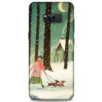 Samsung Galaxy S8 Plus Kılıf Snowix (39) Liquid Crystal Kılıf Karışık Renkli