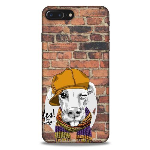 Animax Şapkalı Köpek Apple Iphone 7 Plus Kılıf Desenli Silikon