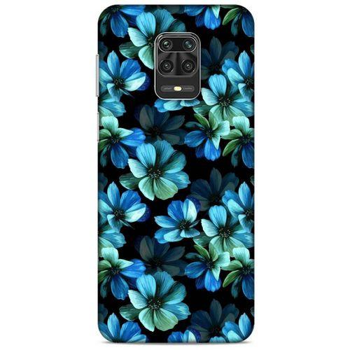 Xiaomi Redmi Note 9S Uyumlu Kılıf Mavi Delisi (44) Tough Armor Kılıf Bahar